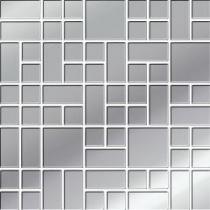 Platinum Glass Mosaic 25x25